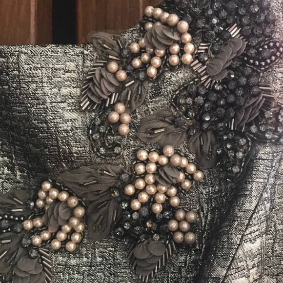 Rickie Freeman for Terri Jon Metallic Dress